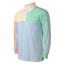 P1313 A large number of customized color-blocking long-sleeved reverse collar polo personal design team Promotional activities Long-sleeved Polo shirt Polo shirt garment factory pastel-clothing United States flat machine collar P1313 A large number of customized color-blocking long-sleeved reverse collar polo personal design team Promotional activities Long-sleeved Polo shirt Polo shirt garment factory pastel-clothing United States flat machine collar